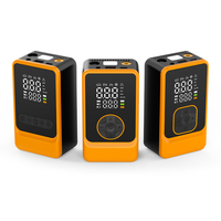 Compresseur d'air numérique ABS pour pneus de voiture électrique, portable, sans fil et filaire, double usage, pompe à air à arrêt automatique