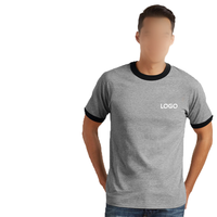 T-shirts de sport d'été pour hommes et femmes 100 % coton, séchage rapide, respirants, anti-rétrécissement, extensibles, à manches courtes, design uni ou imprimé