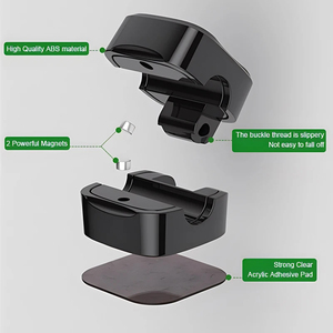 Clips Magnéticos para Cables, Organizador de Cables Ajustable, Soporte para Cables Debajo del Escritorio, Organizador de Cables - Product Image 3