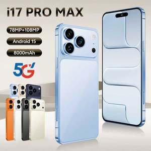 原装 I17 手机 17 Pro Max 全新 6.9 英寸 12GB + 512GB IOS 图标智能手机 8 核 Celulares 16 Pro Max 无锁版手机 - Product Image 1