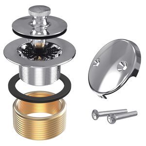 Kit <span class=keywords><strong>de</strong></span> vidange et <span class=keywords><strong>de</strong></span> débordement <span class=keywords><strong>de</strong></span> baignoire, ensemble <span class=keywords><strong>de</strong></span> garnitures <span class=keywords><strong>de</strong></span> vidange <span class=keywords><strong>de</strong></span> baignoire <span class=keywords><strong>de</strong></span> remplacement, kit <span class=keywords><strong>de</strong></span> vidange <span class=keywords><strong>de</strong></span> baignoire à soulever et à tourner - Product Image 2