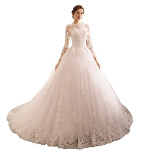 <span class=keywords><strong>Vestidos</strong></span> <span class=keywords><strong>de</strong></span> <span class=keywords><strong>Novia</strong></span> Blancos <span class=keywords><strong>de</strong></span> Verano <span class=keywords><strong>2022</strong></span>, Encaje, Largo hasta <span class=keywords><strong>el</strong></span> Suelo, 100% Seda, Vestido <span class=keywords><strong>de</strong></span> <span class=keywords><strong>Novia</strong></span> Clásico con Cola <span class=keywords><strong>de</strong></span> Barrido/Brocha - Product Image 1