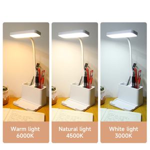 Lampe de lecture/bureau/table pliable sans fil à LED rechargeable pour la lecture au chevet et l'étude – Vente en gros - Product Image 2