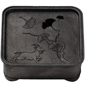 Pure Tin Old Teapot Stand Square With Lid Water Storage For Kung Fu <b>Tea</b> <b>Set</b> - Product Image 5