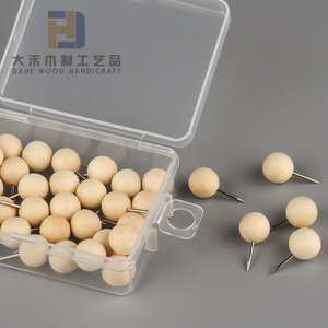 Chinchetas <span class=keywords><strong>de</strong></span> empuje <span class=keywords><strong>de</strong></span> cabeza <span class=keywords><strong>de</strong></span> <span class=keywords><strong>madera</strong></span> redonda Popular, chinchetas <span class=keywords><strong>de</strong></span> <span class=keywords><strong>madera</strong></span> personalizadas para manualidades DIY, fabricación <span class=keywords><strong>de</strong></span> uñas artísticas, pantalla fijada <span class=keywords><strong>con</strong></span> imagen - Product Image 2