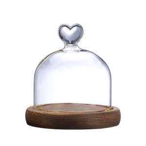 Venta caliente luz LED cúpula de cristal Rosa preservada venta al por mayor regalo de vacaciones de cumpleaños <span class=keywords><strong>para</strong></span> mamá <span class=keywords><strong>para</strong></span> Navidad Pascua Día de San Valentín - Product Image 1