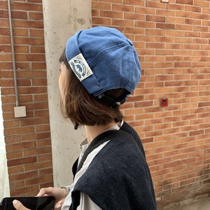 Béret rétro japonais en coton 100% respirant, chapeau décontracté d'été pour hommes - Product Image 2