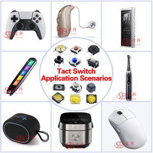 Skhhbya010 evqpag07k momentary điều khiển từ xa 6*6mm 4 pin Dip bề mặt gắn kết tact xúc giác chuyển đổi nó-1109 - Product Image 4