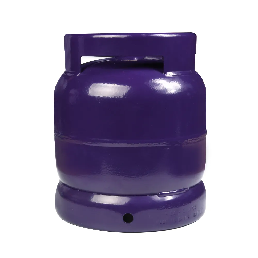 Factory wholesale 3kg low-pressure gas cylinder price available in empty bottle kitchen