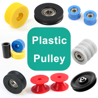 TWOTREES CNC Ruedas Plástico POM Pequeña y Grande Pasiva Rueda Redonda Perlin Rueda Tipo V para V-Slot C-Beam Piezas de Impresora 3D