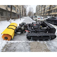 Livraison gratuite CE/EPA Moteur 4 temps DIY Robot télécommandé Tondeuse à gazon automatique Tracteur Souffleuse à neige haute puissance
