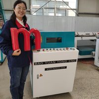 Machine de thermoformage automatique de bureau Bytcnc Chine pour PVC ABS Publicité Machine de thermoformage sous vide en plastique pour entreprises