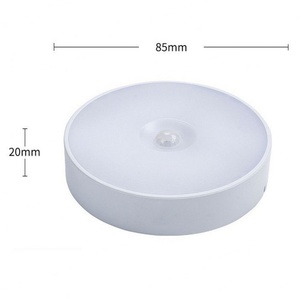 Luz Nocturna LED con Sensor de Movimiento, Lámpara Nocturna Recargable por USB para Dormitorio, Cocina, Armario, Luz Inalámbrica para Armario - Product Image 2