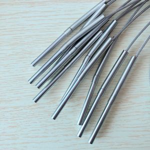 Лидер продаж промышленный термопарный датчик температуры типа J зонд 5 мм * 50 мм 2 м металлический кабель - Product Image 2