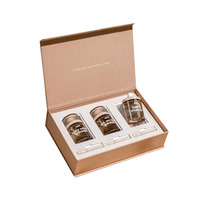Boîte d'emballage personnalisée de couleur rouge rose pour les soins de la peau, boîte d'emballage en carton pour le maquillage, huile essentielle de brillant à lèvres