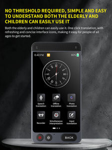Traductor Global de IA con Certificación D21 CE FCC, 142 Idiomas, Pantalla IPS de 4.0 Pulgadas, Sistema Operativo Android, 5G, Uso Mundial - Product Image 3