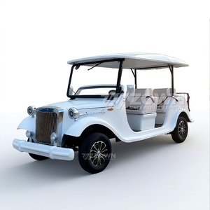 Vehículo Eléctrico de Lujo de 6 Plazas para Turismo Retro, Auto Clásico Vintage, Vehículo de Recepción VIP de Alta Gama para Clubes - Product Image 2