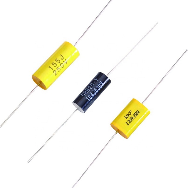 Axial Stage Sound Effect Capacitor Audio Speaker Theatre System Metallized Polypropylene Film Capacitor