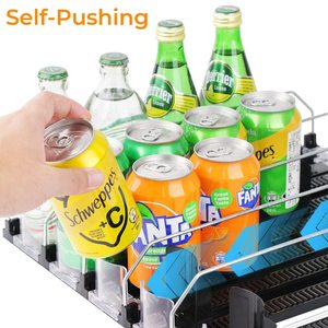 Sistema de bebidas Botella Bebida Cigarrillos con resorte Empujador Estante de bebidas enlatadas Empujador - Product Image 1