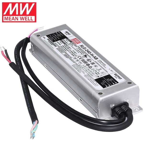 Original MeanWell 240W XLG-240-H-A Power Supply Waterproof LED Driver Outdoor Industry Single Output 60V 240Hz Metal Case