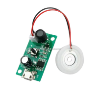 Module d'atomisation USB pour mini humidificateur, kit d'accessoires de pulvérisation 5V avec carte de circuit intégré et pièce oscillante