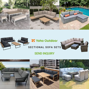 4 pièces meubles <span class=keywords><strong>de</strong></span> patio étanche en forme <span class=keywords><strong>de</strong></span> L en <span class=keywords><strong>aluminium</strong></span> ensemble <span class=keywords><strong>de</strong></span> <span class=keywords><strong>salon</strong></span> en métal <span class=keywords><strong>jardin</strong></span> coin <span class=keywords><strong>aluminium</strong></span> extérieur canapé ensemble avec Table basse - Product Image 5