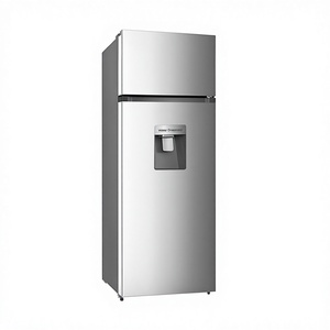 Refrigerador Combinado de Doble Puerta Inteligente de Acero Inoxidable de 240L, Sin Escarcha, Portátil, Empotrable, para Hoteles - Product Image 5