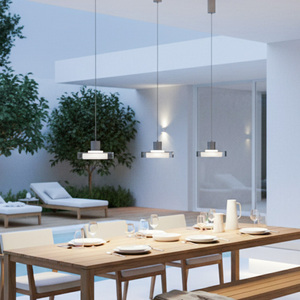 Lustre de style <span class=keywords><strong>scandinave</strong></span> minimaliste en fer pour hôtel, restaurant, <span class=keywords><strong>cuisine</strong></span>, <span class=keywords><strong>décoration</strong></span> de plafond, luminaires LED suspendus, <span class=keywords><strong>décoration</strong></span> intérieure - Product Image 5