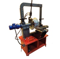 Tour de réparation de roues homologué CE, tour horizontal à découpe diamantée, machine CNC pour roues forgées de 18', 19', 20', 22', 24'