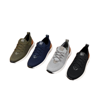 Chaussures Décontractées de Sport Basses pour Hommes en Mesh Respirant à Enfiler, Modèle Automne