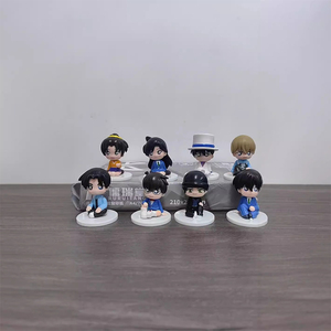 Set di 8 Statuette Anime <span class=keywords><strong>Detective</strong></span> Boy da 7cm, Mini Personaggi Risolutore di Misteri in PVC, Giocattoli Sorpresa in Scatola Misteriosa - Product Image 5