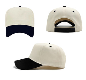 قبعات بيسبول مخصصة OTTO بنمط التمويه الرقمي، قبعات ذات هيكل من خمس قطع، قبعة بيسبول ذات لونين، قبعات سائقي الشاحنات - Product Image 3