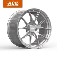 Velg Alloy Forged Gray VS-5RS 17 18 19 Inch Ringan Cekung Monoblock Custom untuk BMW M3 M4 M2 Sedan Coupe Track