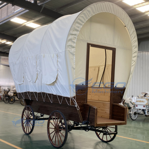 Caravana de Glamping de Lujo Moderna con Diseño 2026, Carroza de Glamping sobre Cuatro Ruedas, Carpa de Camping - Product Image 2