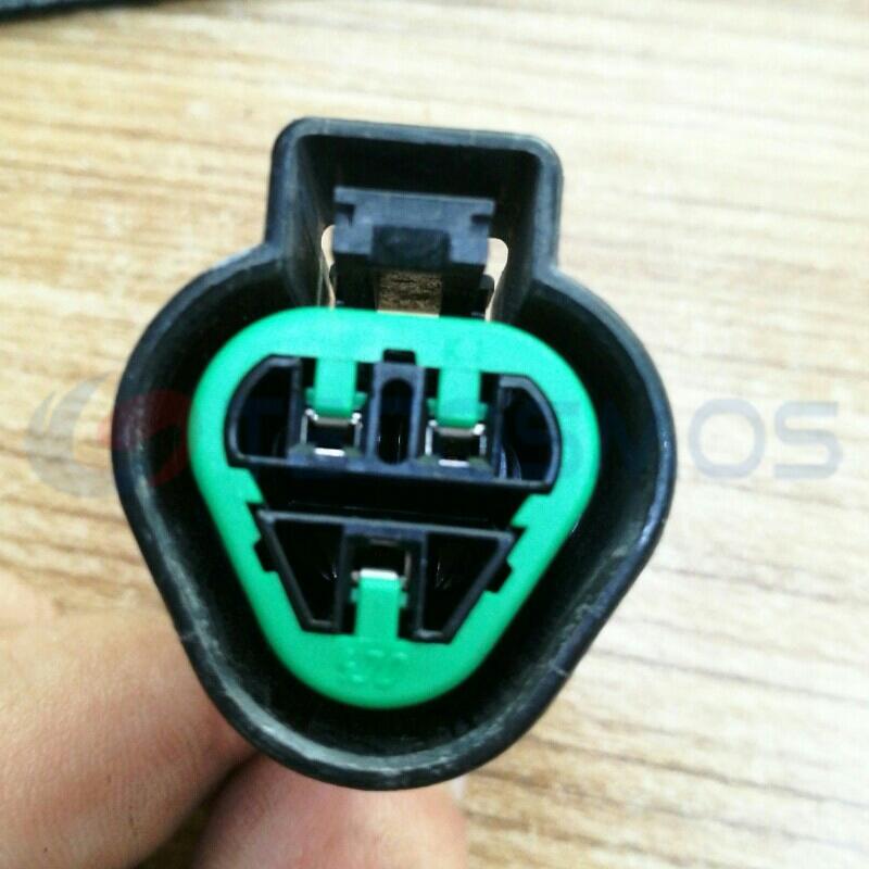 Car Connector For Kia crankshaft fog lamp plug with 3 pins CT3-0078M