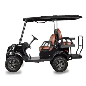 Electric Golf Cart Off-road Safari Car 4 6seater 60V72Vgolf Cart Custom Tour Electric Shopping Cart Sale Golf Buggy Electric