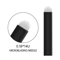 Vente flash - Fournitures - Aiguilles pour tatouage Sicro Nano stérilisées 0,18 mm 14 16F/U - Aiguilles pour tatouage permanent - Microblading