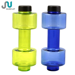 2020 nouvelle Arrivée Produit Nouveau design en plastique haltère forme bouteille de sport tritan sport bouteilles d'<span class=keywords><strong>eau</strong></span> - Product Image 1