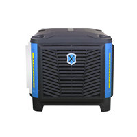 Nouveau ventilateur axial industriel de refroidissement à air, best-seller, refroidisseur d'air évaporatif Soudan, écran électronique / 50 vitesses, Hawaii ou OEM