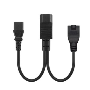 Cable de alimentación C14 a Nema 5-15R SJT 15A PVC, adaptador macho a hembra, cable de extensión - Product Image 5