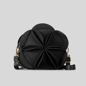 Sac de soirée créatif et original plissé en forme de Boston pour filles, avec fermeture éclair, sac à bandoulière <span class=keywords><strong>messager</strong></span> tendance - Product Image 5