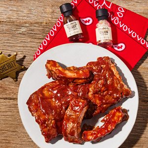 Coffret Cadeau de Poudres à Faire Saupoudrer pour Barbecue Thème Western Sauvage, Emballage Découpé à la Main, Comprend la Poudre à Faire Saupoudrer au Miel de Montréal et Plus Encore, Lot de 12 - Product Image 4