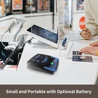 Détecteur de billets de banque portable HL-520B noir USD MGA GBP LBP UVMG pour billets Euro, prêt à être expédié