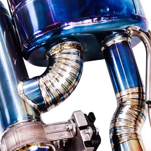 Compatible avec 2018 Mercedes-Benz GLE400, GLE450, <span class=keywords><strong>GLE500e</strong></span> <span class=keywords><strong>4MATIC</strong></span> SUV 3.0T W166 Titanium Alloy Valve Performance Exhaust - Product Image 4