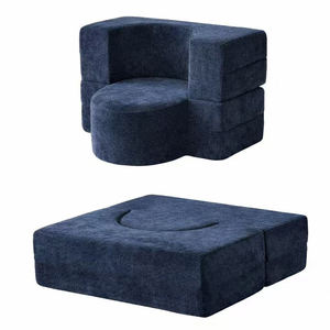 Sofá Cama Convertible de Dos Plazas DIAS Moderno y Elegante, Sofá Modular de Espuma de Alta Resiliencia con Respaldo Ecológico - Product Image 2