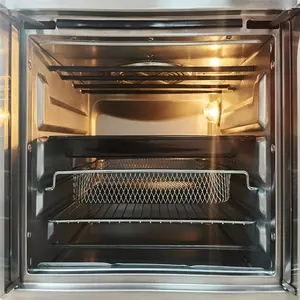 Dijital kontrol yeni tasarım 1800w 12L hava fritöz fırın LCD menü ekranı airfryers