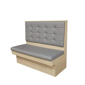 <span class=keywords><strong>Banc</strong></span> de salle à manger de restaurant moderne en bois personnalisé avec table, design <span class=keywords><strong>demi</strong></span>-<span class=keywords><strong>cercle</strong></span> pour restaurant et boutique - Product Image 1