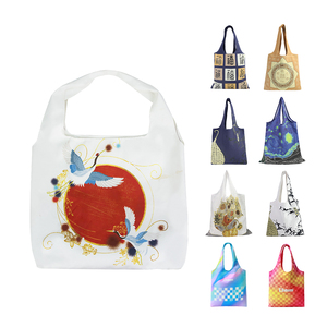 Bolsa de compras reutilizable de lona de algodón de alta densidad elegante Gahumi, diseño personalizable de gran capacidad con buena calidad - Product Image 1