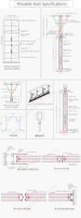 Cloison Modulaire en Aluminium Moderne, Porte Pliante Coulissante, Fixation au Plafond, Écologique, Durable, pour Hôtel, Salle de Sport, Salle de Banquet, Bureau