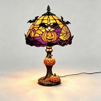 Lampe murale pastorale populaire en résine de style européen pour Halloween, idéale pour l'ambiance de la maison, du couloir et de l'entrée.